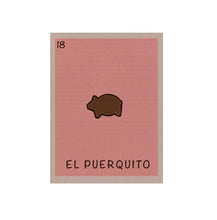 Load image into Gallery viewer, El Puerquito Loteria Candle
